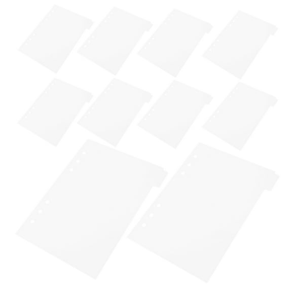 Zehuanyu  6 Pcs Paper Hole Puncher for Loose Leaf Acrylic Divider Page
