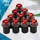thumbnail image 1 of Kit de tornillos para parabrisas de motocicleta, 5mm/0,20 pulgadas, color rojo, 10 Uds., 1 of 8