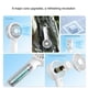thumbnail image 4 of Mini Portable Fan, Powerful Handheld Fan, USB Rechargeable Fan for Travel Indoor Outdoor White, 4 of 5