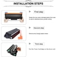 thumbnail image 2 of Compatible Replacement for Brother TN-730 TN730 Toner & DR-730 DR730 Drum , DCP-L2550DW MFC-L2710DW L2750DWXL HL-L2350DW Printer Cartridge ( Black , 2PK ), 2 of 5