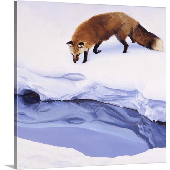 Great BIG Canvas | "Winter Poem" Canvas Wall Art - 20x20