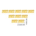 thumbnail image 3 of Shisuyan New Year Eve Table Decor Golden Paper 3 Sets 1x0.4in, 3 of 8
