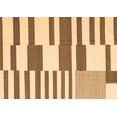 thumbnail image 1 of Ahgly Company Indoor Rectangle Abstract Orange Contemporary Area Rugs, 2' x 4', 1 of 1