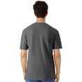 thumbnail image 4 of Gildan Light Cotton Short Sleeve T-Shirt, Modern Classic Fit Crewneck Tee for Men, Charcoal, L, 4 of 5