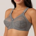 thumbnail image 1 of Deepwonder Women Bra Full Figure Plus Size Wirefree Sexy Ultra-thin Full Cup, 1 of 6