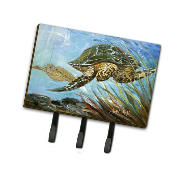 Carolines Treasures JMK1118TH68 Loggerhead Sea Turtle Leash or Key Holder Triple multicolor