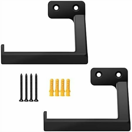 2PCS Chainsaw Holder Hook Backpack Blower Rack Accessories and Tools for Garage Wall Mount Weed Eater String Trimmer Hanger Buddy Storage Rack