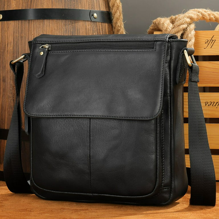Men Shoulder Bag High Quality Male Bag Genuine Leather Crossbody Bags for  Men Large Capacity Men Messenger Tote Bags for Male