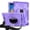 Purple, variant on Decase Shockproof Case for iPad 9th/ 8th/ 7th Generation 10.2", Military Grade Protection Rotating Stand Hand Strap Shoulder Strap Kids Friendly Bumper Rugged Case for iPad 10.2 inch 2021-2019,Black
