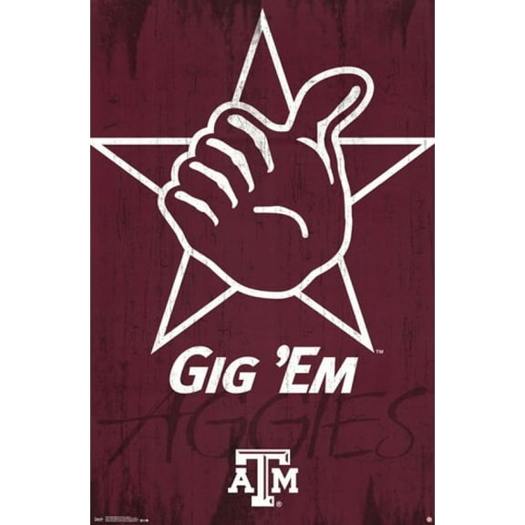Texas A&M University - Logo 13 Poster Print (24 x 36)