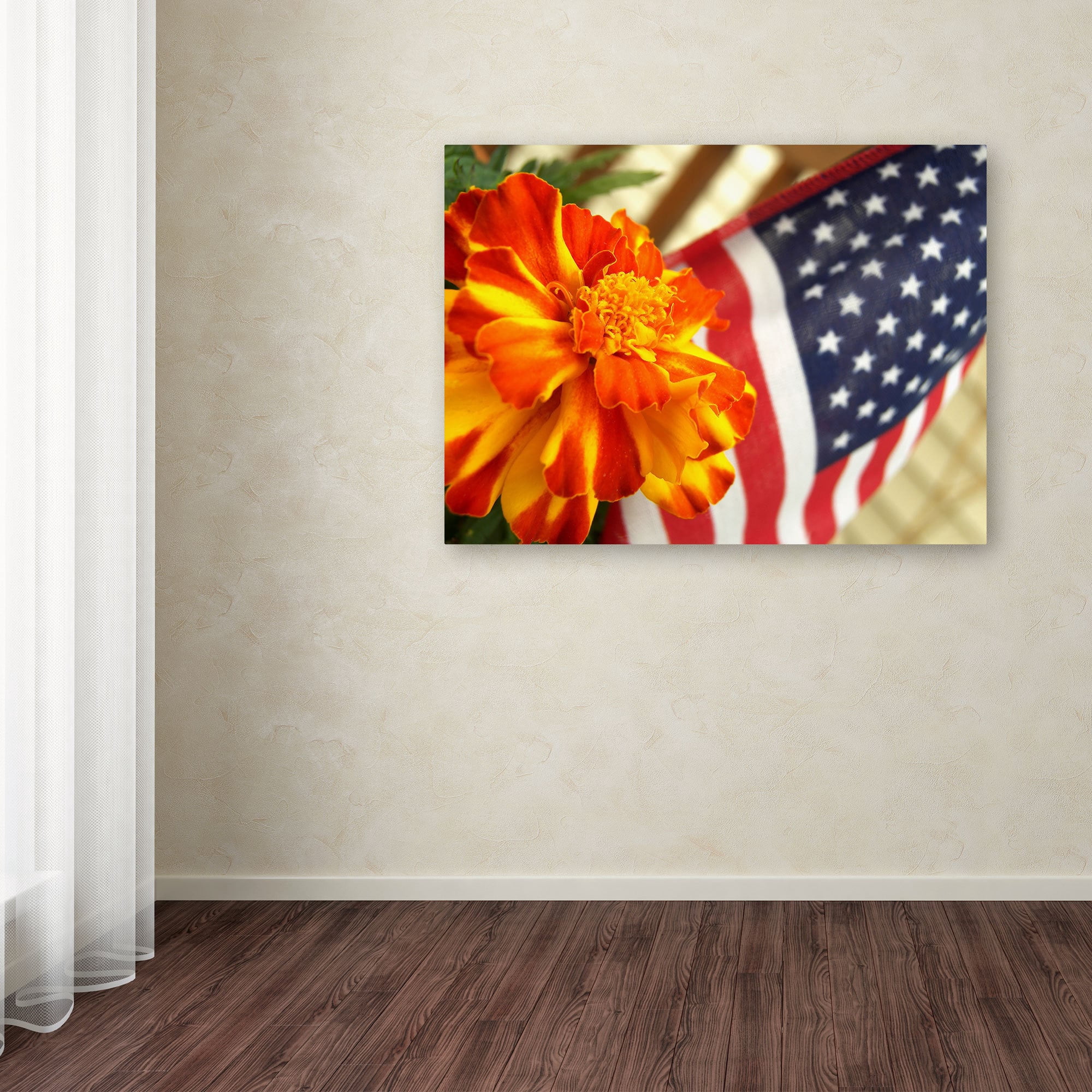 Trademark Fine Art "Grace in Honor" Canvas Art by Monica Fleet