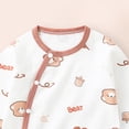 thumbnail image 5 of Kids Outfit Long Sleeve Solid Pattern Top and Sweatpants Fall Winter Clothing Set, 5 of 6