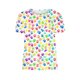 thumbnail image 3 of Tops de Ajuste Suelto para las Mujeres Impreso Manga Corta Suéter Camiseta Cuello Redondo Blusa Casual, Top de Moda para el Uso Diario Y las Salidas, 3 of 6
