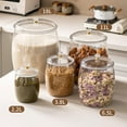 thumbnail image 4 of Gallon Plastic jars, Cookie Jar & Candy Jar with Lid, Large Food Storage jar W8, 4 of 7