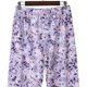 thumbnail image 3 of Pantalones Casuales de las Mujeres Impresos de Verano Delgado de Punto Cortado Desgaste Casero, Pantalones Sueltos de las Mujeres Cintura Alta Sólida para el Deporte Y Casual, 3 of 5