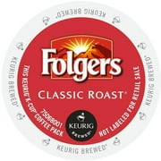 Folgers Gourmet Selections Classic Roast Coffee, K-Cup Portion Pack for Keurig Brewers (96 Count)