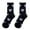 Black1, variant on Mosey 1 Pair Mid-calf Socks Korean Heart Embroidery Kawaii Hip Hop Color Matching Anti-slip Soft No Odor Sweat Absorption Lady Four Seasons Sports Socks
