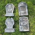 thumbnail image 5 of Lightweight Horror for Outdoor Haunted House Lifelike Foam Garden Decor Halloween Ornaments Halloween Sign Fake Tombstone 4, 5 of 8