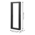 thumbnail image 6 of STRANDCHIC Display Frame Case 3D Floating Frame Shadow Box Display Case Black 1Set, 6 of 6