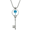 thumbnail image 1 of Universo y monstruo alienígena Colgante Collar Vintage Llavero Plata Joyas Unbranded M, 1 of 3