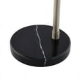 thumbnail image 5 of Posh Living Kendric Table Lamp 5ft Power Cord Marble Stone Base Stainless Steel, 5 of 9