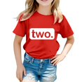 thumbnail image 3 of Phcqqok Fourth of July Shirt Trendy Girls Happy Birthday Print T Shirt Cute Short Sleeve Top for Teen Kids Casual Comfortable Tee for Fans and Present 8-9 Years, 3 of 6