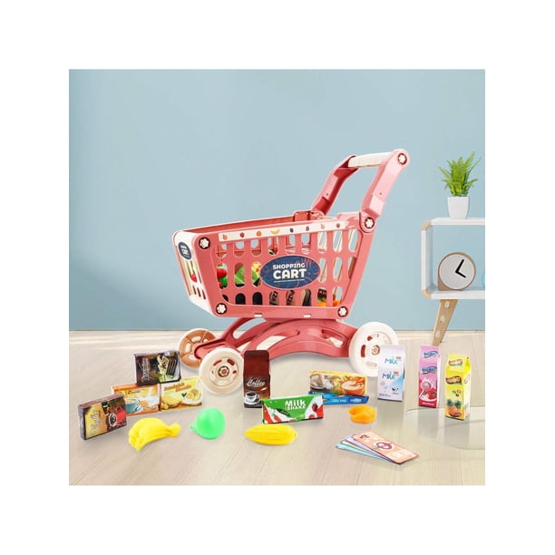 Chariot de courses pour enfants - MOTHINESSTO - Rose - panier pour enfants - Mixte Chariot de courses pour enfants - MOTHINESSTO - Rose - panier pour enfants - Mixte
