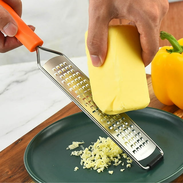 Stainless Steel Grater Cheese Grater Cheese Grater Chocolate Grater Household Walnut Grinder Table Clamp Kitchen Grater with Container Cheese Grater Ceramic Processor Lot Small Shder with Handle
