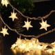 thumbnail image 5 of Xihbxyly Guirnalda de Luces de Estrellas, 40 Luces Led Decorativas de Color Blanco Cálido, Alambre de Cobre de 6 M, Ideal para Bodas, Navidad, Fiestas, Decoración Del Hogar y Un Ambiente Llamativo., 5 of 7