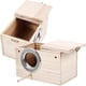 thumbnail image 1 of Bird Nest for Lovebirds Wooden Bird House Parakeet Nesting Box Indoor 19.3X12cm Shelter 2Pcs, 1 of 4