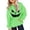 Green, variant on Mercatoo Halloween Hooded Sweatshirt for Kids Long Sleeve Pumpkin Printed Tops Boys Girls Warm Peppy Hoodie with Pocket