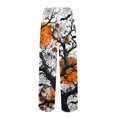 thumbnail image 4 of GrmtClth Men's Halloween Pajamas Pants Gothic Pj Pants Witch Pumpkin Ghost Face Print Comfy Costume for 2026 Halloween with Pocket Khaki 2XL, 4 of 6