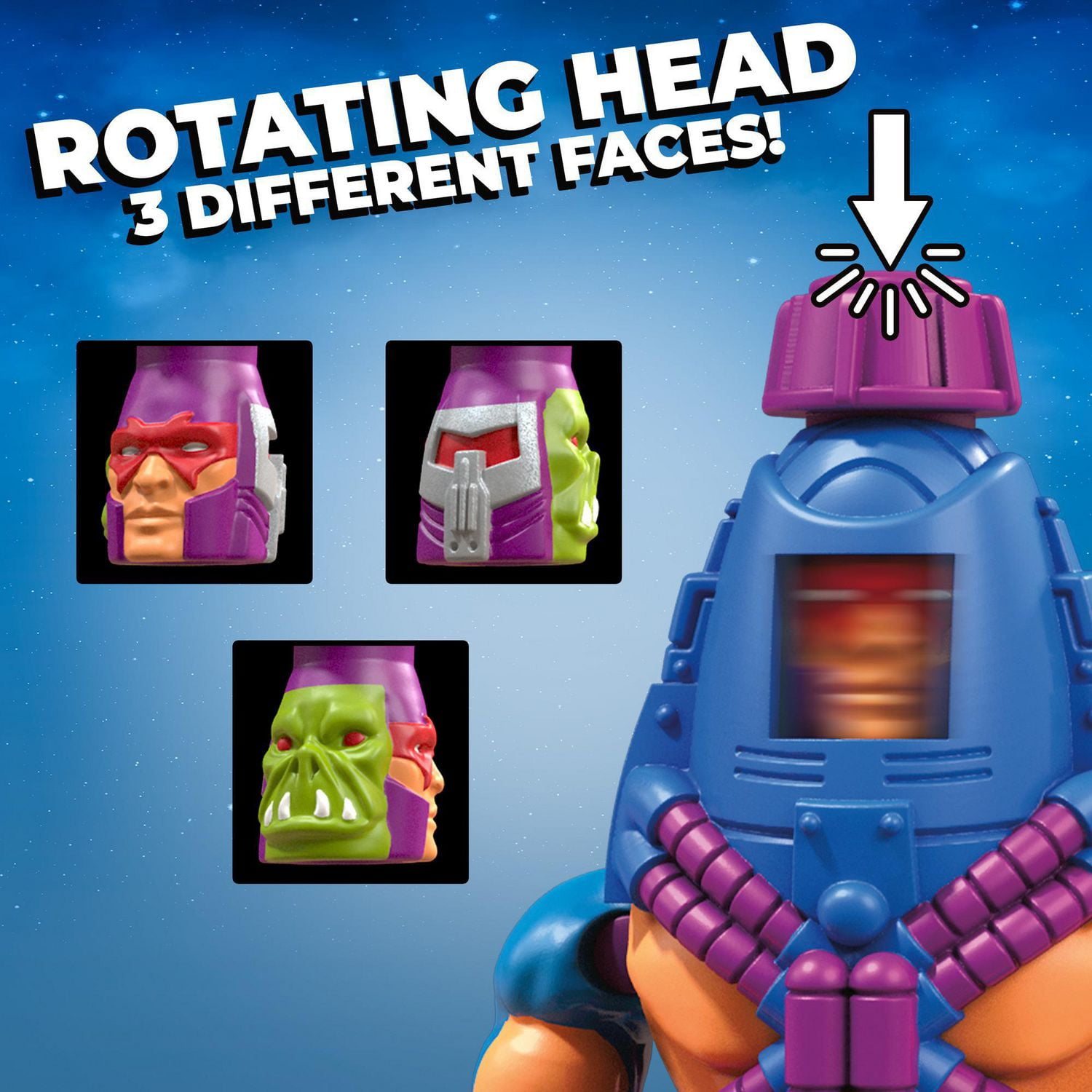 Mini-figurine articulée Man-E-Faces Mega