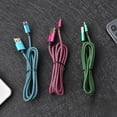 thumbnail image 1 of Adecuado para modelos Android y Apple con un cable de datos de carga de teléfono móvil trenzado de nailon de 1-2 metros y 3 metros, 1 of 5