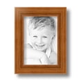 thumbnail image 2 of ArtToFrames 5x7 Inch Honey Picture Frame, This Brown Wood Poster Frame is Great for Your Art or Photos, Comes with Regular Glass (4097), 2 of 8