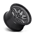 thumbnail image 2 of Fuel 1PC Aluminum Rim D701 AMMO 17X9in Matte Gun Metal Black Bead Ring Finish, D70117908450, 2 of 4