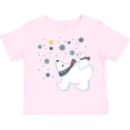 thumbnail image 3 of Inktastic Christmas Polar Bear and Cub with a star Boys or Girls Toddler T-Shirt, 3 of 5