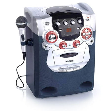 Memorex Karaoke With CD/CD+G and Cassette Recorder, MKS2420