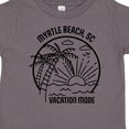 thumbnail image 4 of Inktastic Summer Vacation Mode Myrtle Beach South Carolina Boys or Girls Toddler T-Shirt, 4 of 5