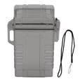 thumbnail image 2 of Case, Lightweight Plastic  Box Holder 20 Capacity Waterproof Compact Portable Thin Cigar Boxes Pocket  Holder Storage Container, 2 of 8