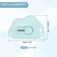 thumbnail image 2 of Uxcell Box Cutters, 6 Pcs Retractable Letter Opener Cloud Shaped Small Package Opener Envelope Slitter, Blue (2.4x1.5Inch), 2 of 5