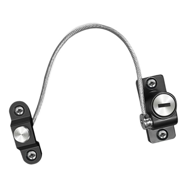 Cerraduras de seguridad para , ventilador de Cable de puerta de ventana, bloqueo de seguridad para bebés, restrictor de apertura con llave para Hugo Cerraduras de ventana