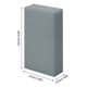 thumbnail image 3 of melotizhi Wipe Car Wash Sponge Wipe Decontamination Friction Cleaning Sponge Wipe, Gray, 3 of 7