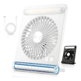 thumbnail image 1 of Ventilador Portátil Recargable Ventilador De Piso Con Luz Xtellar blanco, 1 of 4