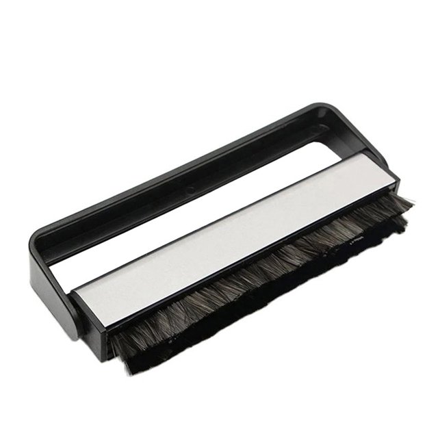 Cepillo de limpieza de gramófono de lana de nailon accesorios de instrumentos antiestáticos portátiles