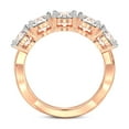 thumbnail image 3 of IGI Certified Round Shape Lab Grown Diamond Anniversary Band Ring For Women | 5 Stone 7 CT TW In 14K Rose Gold | FG-VS1-VS2 Quality Noella Friendly Diamonds Band Ring, 3 of 5