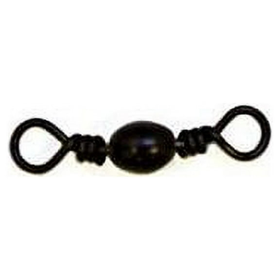 Eagle Claw Tackle Barrel Swivels Black Size2/0 3pcs #01012-029