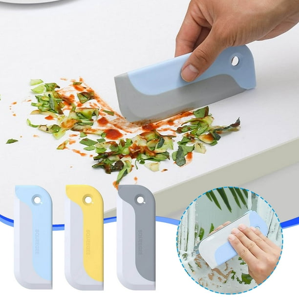 Limpiador de Pájaros Limpiador de Espejos para El Hogar Lavado a Mano Limpiador de Vidrios para Encimeras Cepillo para Vidrios Raspador de Limpieza de Baño Raspador