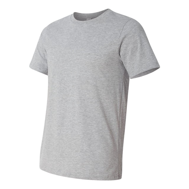 Camiseta Bella + Canvas Unisex Jersey - Atlético Heather Gray - Grande Bella Camiseta de manga corta