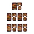 thumbnail image 1 of Maytalsory 1/2/3/5 Comfortable And Durable Bath Rug - Enjoy Luxurious Bath Experience Fashionable Fashion Bath Mat Set Q190816-B041 5PCS, 1 of 6